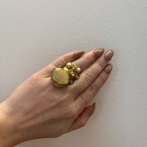 YSL Cocktail Ring Size 5